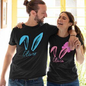 Easter Matching Shirts, Happy Easter Shirts, Personalized Easter T-Shirts